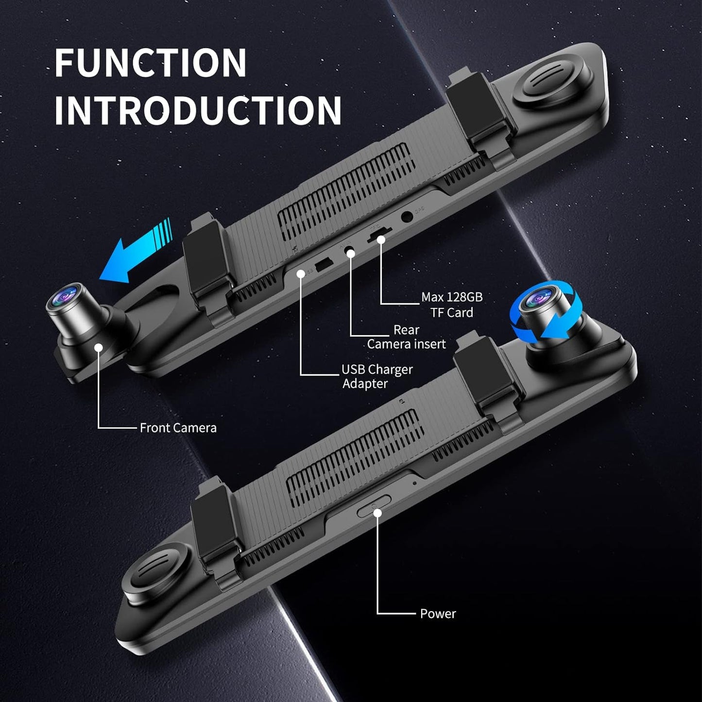 J12 Mirror Dash Cam