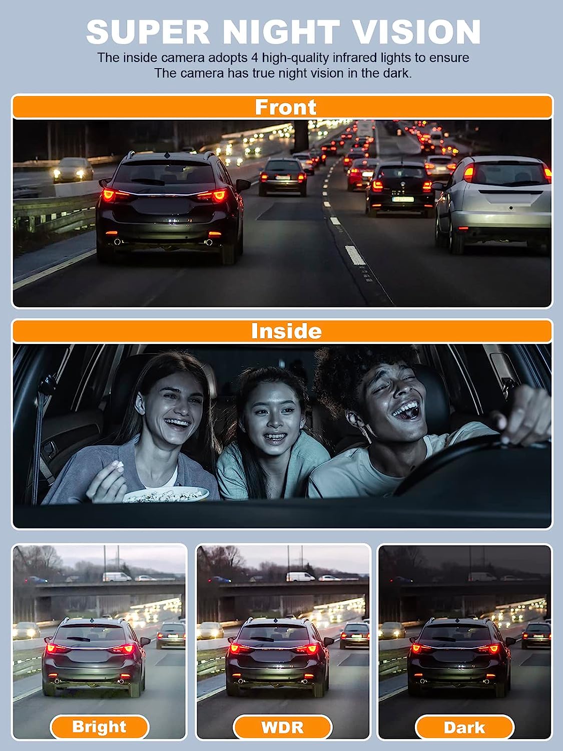 D90-4CH-MINI-256GB Dash Cam