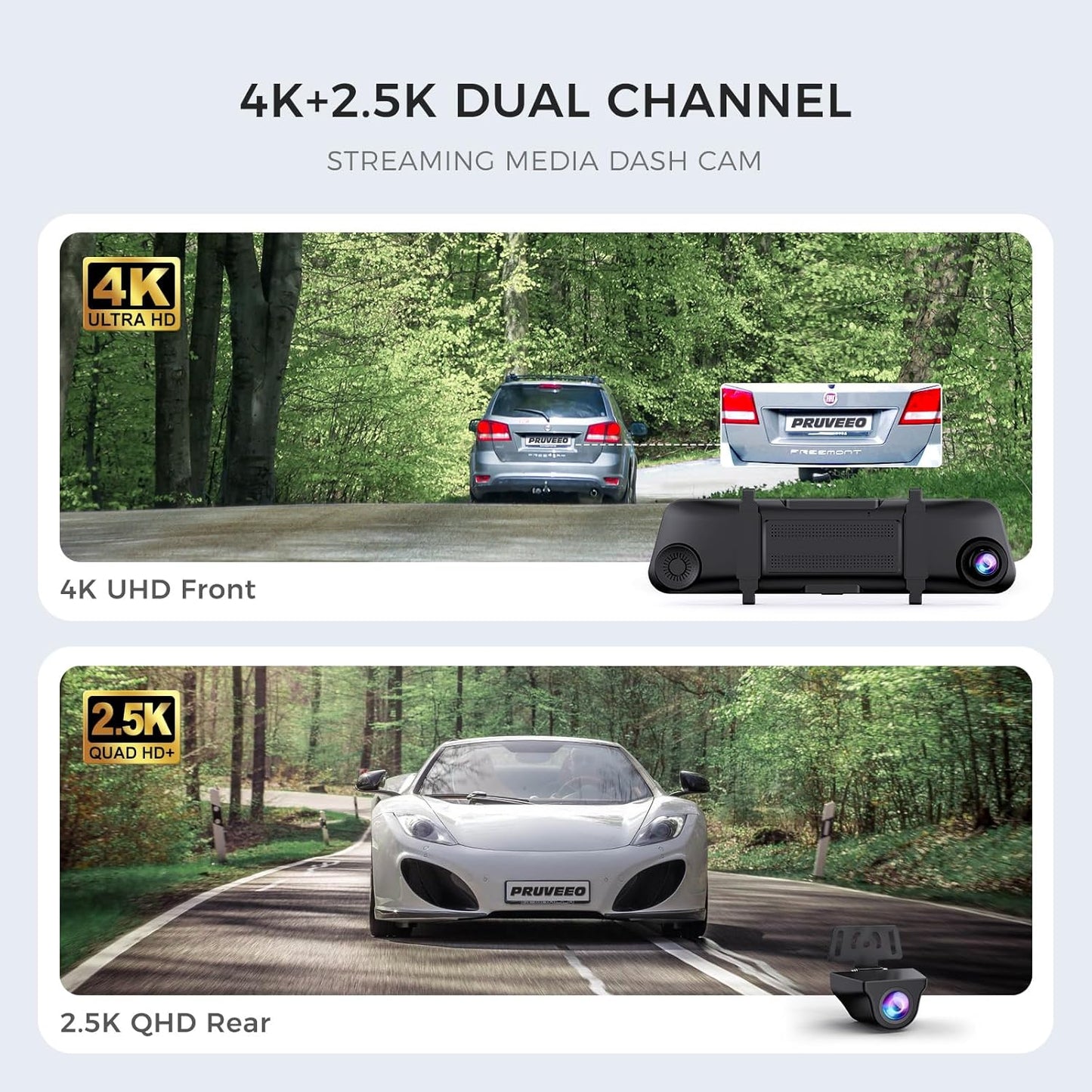 H6-2CH Mirror Dash Cam