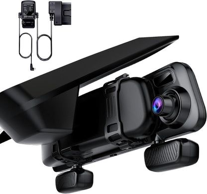 J20-4CH-128GB Mirror Dash CAM With Microwave Radar