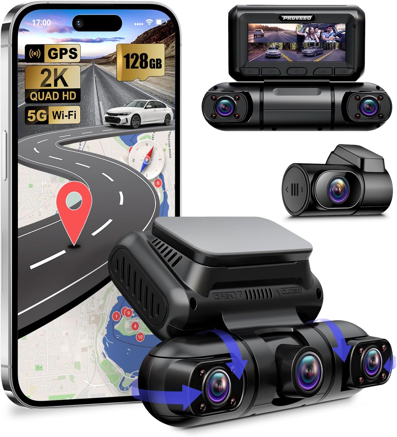 P1-128GB Dash Cam