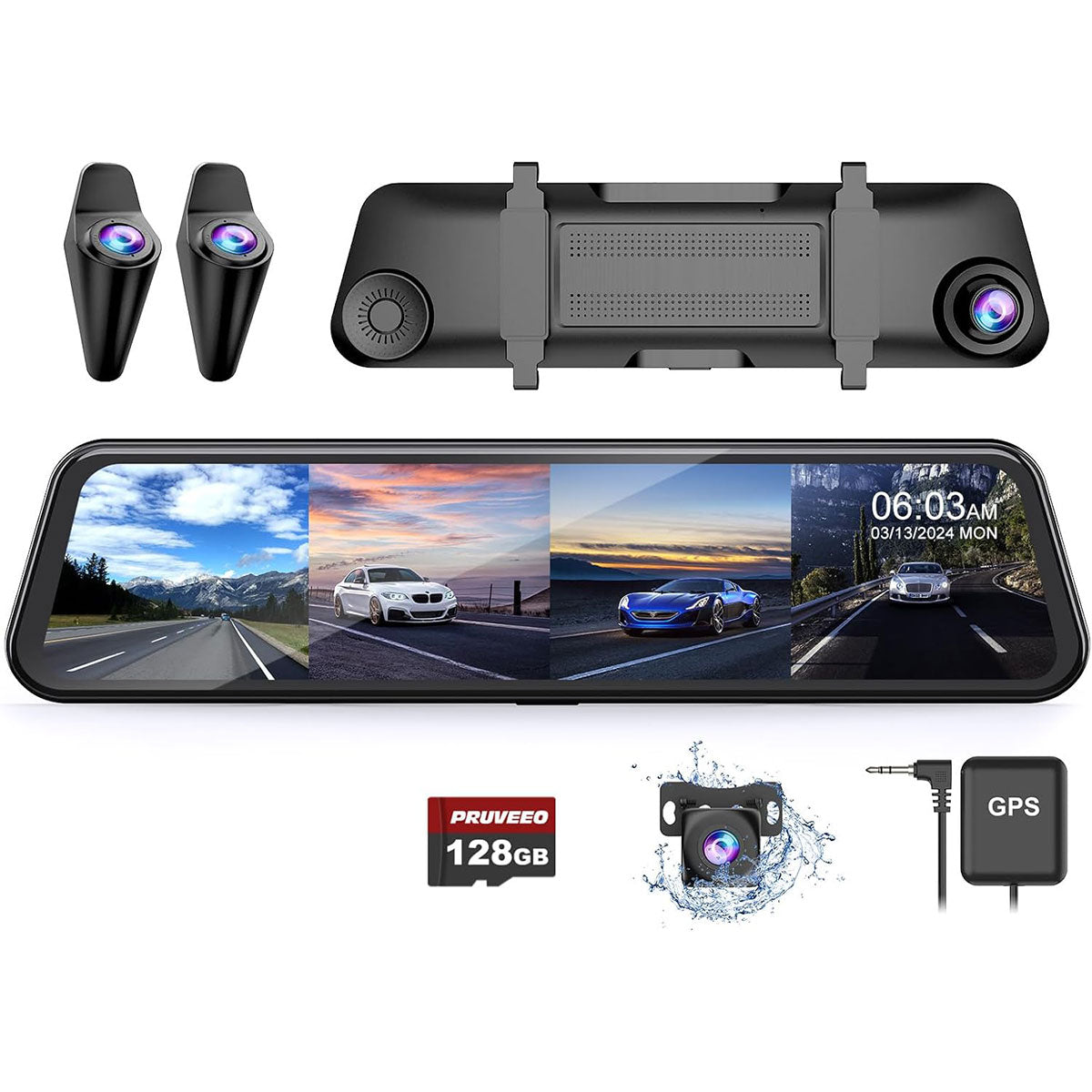 H5-4CH Mirror Dash Cam