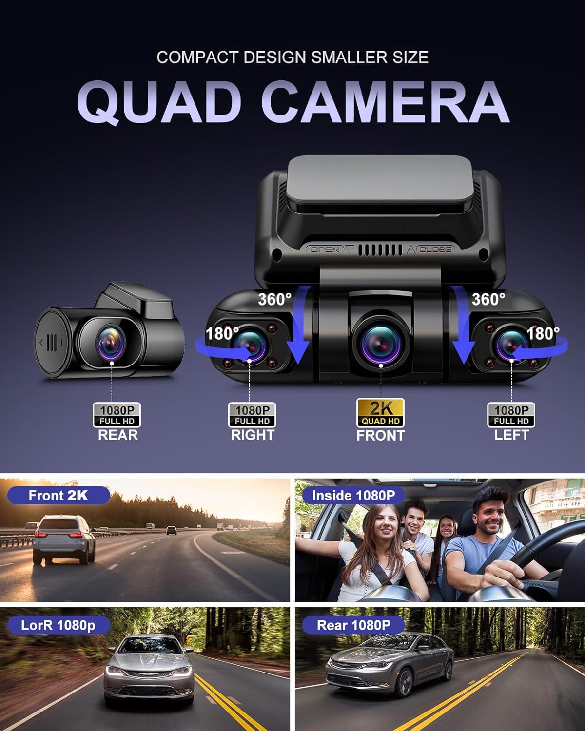 P1-128GB Dash Cam